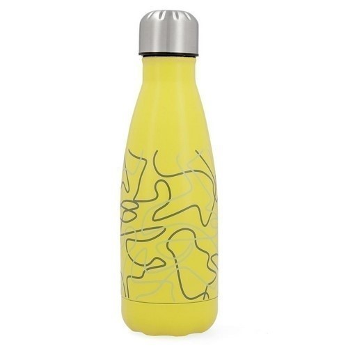 BOTELLA QUID 0.5L RUBIC AMARILLO
